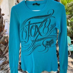 Women’s Fox long sleeve Henley size XS motocross